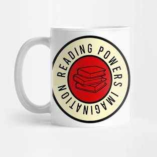 Reading powers imagination Mug